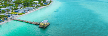 Rod n' Reel Pier at the northern end of Anna Maria Island