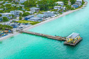 Rod n' Reel Pier at the northern end of Anna Maria Island