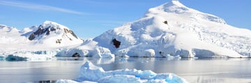Antarctic icebergs