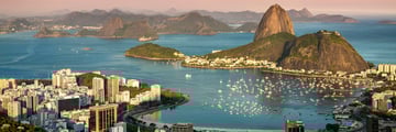 Rio de Janeiro aerial view