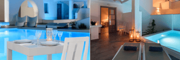 Main restaurant located by the pool, Superior Suite Maisonette with Outdoor Whirlpool