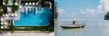 Apsara Main Pool & Kayaking