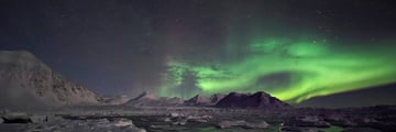 Northern Lights in Arctic