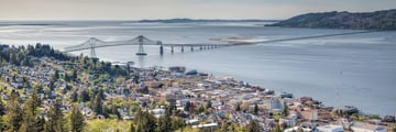 Astoria, Oregon Cityscape Views