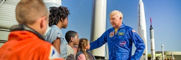 Astronaut at Kennedy Space Centre