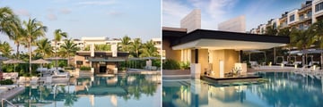 The Pool and Swim Up Bar at Atelier Playa Mujeres
