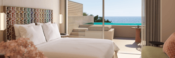 Deluxe Double Room Private Pool Front Sea View 