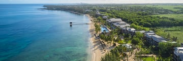 Le Meridien Ill Maurice aerial view
