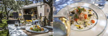 Dining at the Baia Del Capitano
