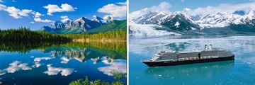 Banff National Park and Holland America Alaskan cruise