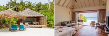 Beach Villa at Vilamendhoo Island Resorts & Spa