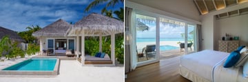 Beach Villa with Pool at Baglioni Maldives