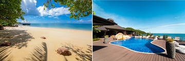Coco de Mer Hotel & Black Parrot Suites, Beach and Pool
