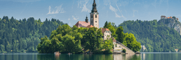 Santa Maria Church, Lake Bled