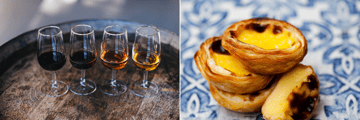 Sample local port and Pasteis de Nata