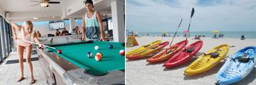 Fun for all the family at the Bilmar Beach Resort