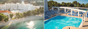 Bluesun Hotel Alga, hotel pool