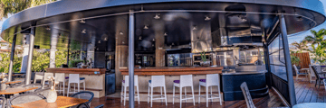 Sapphire pool bar