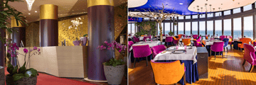 Hotel lobby, 360 Restaurant
