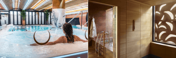 Spa and wellness area