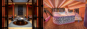 Spa and wellness area