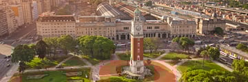 Aerial view of Buenos Aires
