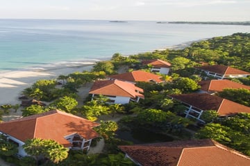 Aerial view at Couples Swept Away
