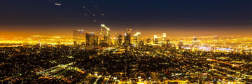 LA skyline