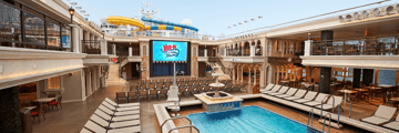 Main pool deck