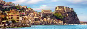 Beautiful coastal views in Sicily