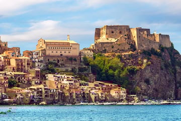 Beautiful coastal views in Sicily
