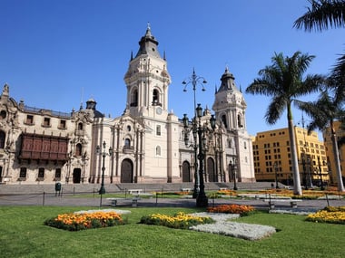 Cathedral in Lima, Peru