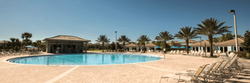 Champions Gate home, resort pool