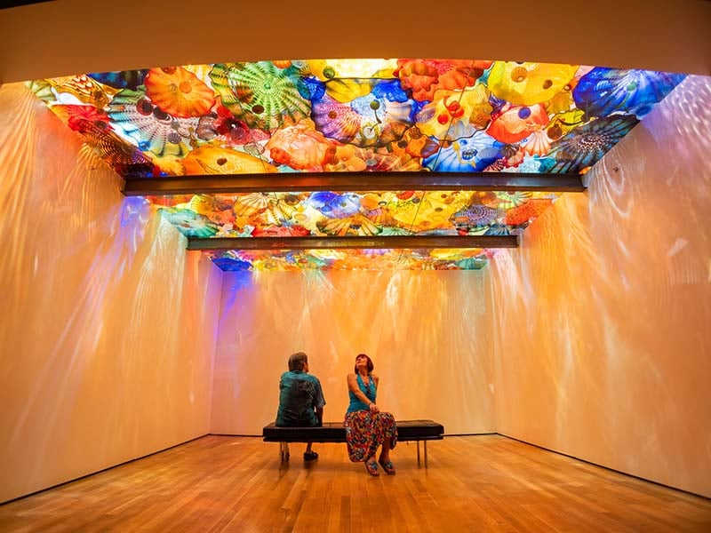 Chihuly at Twenty Oklahoma Persian Ceiling