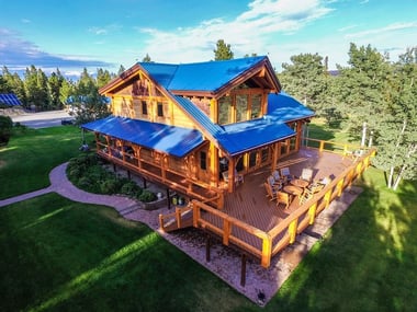 The Main House Exterior, The Chilko Experience Wilderness Resort