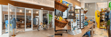 Provisions store in hotel