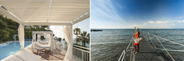 Continental Mare pool deck and jetty