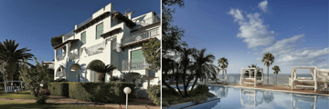 Continental Mare exterior, pool