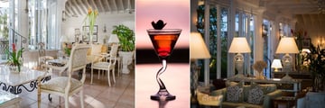 The cocktail lounge at Coral Reef Club