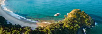 The stunning Coromandel Peninsula coastline