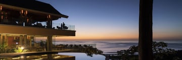 Breathtaking sunset over Lagarta Lodge 