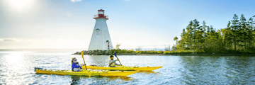 Kayaking in Baddeck