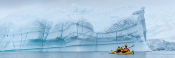 Kayaking in Antarctica