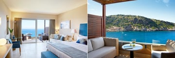Room with beautiful sea views