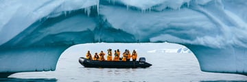 Zodiac in Antarctica