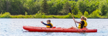 Kayaking at Deerhurst Resort
