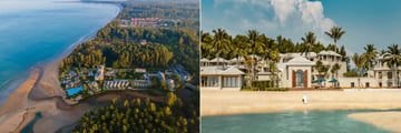 Devasom Khao Lak aerial and resort views