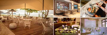 Dining at Maradiva Villas Resort & Spa