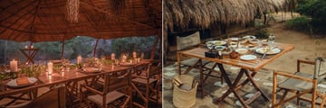Sri Lanka Leopard Safari, Dining Options