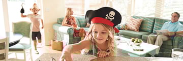 Family living at Disney's Old Key West Resort